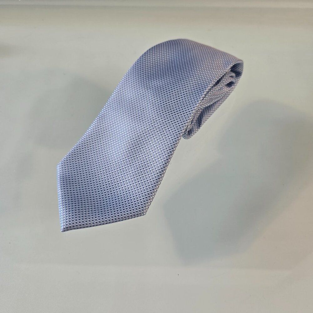 PUCCINI Bows-N-Ties Men's Necktie Solid Textured Microfiber Matte Tie 3.25 In